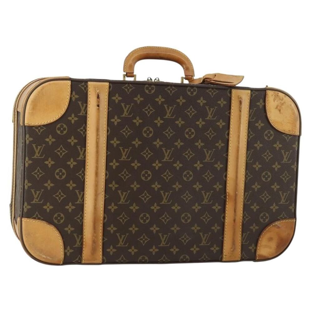 Louis Vuitton Monogram Stratos 50 Trunk Brown